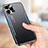 Coque Luxe Aluminum Metal Housse et Bumper Silicone Etui JL3 pour Apple iPhone 14 Pro Max Petit