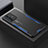 Coque Luxe Aluminum Metal Housse et Bumper Silicone Etui PB1 pour Vivo V23 Pro 5G Bleu