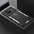 Coque Luxe Aluminum Metal Housse et Bumper Silicone Etui PB1 pour Vivo X80 5G Or