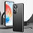 Coque Luxe Aluminum Metal Housse et Bumper Silicone Etui pour Huawei Honor X50i 5G Petit