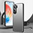 Coque Luxe Aluminum Metal Housse et Bumper Silicone Etui pour Huawei Honor X50i 5G Petit