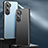 Coque Luxe Aluminum Metal Housse et Bumper Silicone Etui pour Huawei Honor X50i 5G Petit