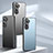 Coque Luxe Aluminum Metal Housse et Bumper Silicone Etui pour Huawei Honor X50i 5G Petit