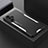 Coque Luxe Aluminum Metal Housse et Bumper Silicone Etui pour Xiaomi Poco F3 GT 5G Argent