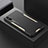 Coque Luxe Aluminum Metal Housse et Bumper Silicone Etui pour Xiaomi Redmi 9AT Or