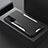 Coque Luxe Aluminum Metal Housse et Bumper Silicone Etui pour Xiaomi Redmi K30S 5G Argent