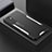 Coque Luxe Aluminum Metal Housse et Bumper Silicone Etui pour Xiaomi Redmi Note 10T 5G Argent