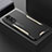 Coque Luxe Aluminum Metal Housse et Bumper Silicone Etui pour Xiaomi Redmi Note 11 Pro 5G Or