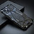 Coque Luxe Aluminum Metal Housse Etui 360 Degres LF1 pour Apple iPhone 13 Noir
