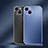 Coque Luxe Aluminum Metal Housse Etui 360 Degres M01 pour Apple iPhone 14 Petit