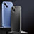 Coque Luxe Aluminum Metal Housse Etui 360 Degres M01 pour Apple iPhone 14 Petit