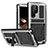 Coque Luxe Aluminum Metal Housse Etui 360 Degres M04 pour Samsung Galaxy S25 Ultra 5G Petit