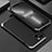 Coque Luxe Aluminum Metal Housse Etui 360 Degres pour Apple iPhone 13 Mini Argent et Noir