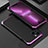 Coque Luxe Aluminum Metal Housse Etui 360 Degres pour Apple iPhone 13 Mini Violet