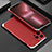 Coque Luxe Aluminum Metal Housse Etui 360 Degres pour Apple iPhone 13 Pro Argent et Rouge