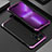Coque Luxe Aluminum Metal Housse Etui 360 Degres pour Apple iPhone 13 Pro Violet