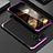 Coque Luxe Aluminum Metal Housse Etui 360 Degres pour Apple iPhone 14 Pro Max Violet