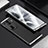 Coque Luxe Aluminum Metal Housse Etui 360 Degres pour Oppo Reno11 Pro 5G Argent et Noir
