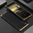 Coque Luxe Aluminum Metal Housse Etui 360 Degres pour Xiaomi Mi 12S Pro 5G Or et Noir