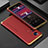 Coque Luxe Aluminum Metal Housse Etui 360 Degres pour Xiaomi Mi 12S Pro 5G Or et Rouge