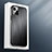 Coque Luxe Aluminum Metal Housse Etui M01 pour Apple iPhone 15 Noir