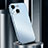 Coque Luxe Aluminum Metal Housse Etui M02 pour Apple iPhone 14 Plus Bleu