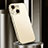 Coque Luxe Aluminum Metal Housse Etui M02 pour Apple iPhone 14 Plus Or