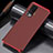 Coque Luxe Aluminum Metal Housse Etui M02 pour Vivo X50 Pro 5G Rouge