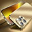 Coque Luxe Aluminum Metal Housse Etui M06 pour Apple iPhone 13 Pro Max Or