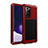 Coque Luxe Aluminum Metal Housse Etui N01 pour Samsung Galaxy Note 20 Ultra 5G Rouge