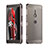 Coque Luxe Aluminum Metal Housse Etui pour Sony Xperia XZ2 Gris