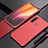 Coque Luxe Aluminum Metal Housse Etui pour Xiaomi Redmi Note 8 Rouge