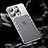 Coque Luxe Aluminum Metal Housse Etui QC1 pour Apple iPhone 14 Pro Max Petit