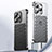 Coque Luxe Aluminum Metal Housse Etui QC1 pour Apple iPhone 15 Pro Petit