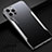Coque Luxe Aluminum Metal Housse Etui T01 pour Apple iPhone 12 Pro Petit