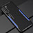 Coque Luxe Aluminum Metal Housse Etui T01 pour Huawei Nova 7 SE 5G Bleu