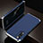 Coque Luxe Aluminum Metal Housse Etui T01 pour Oppo Find X2 Lite Bleu
