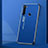 Coque Luxe Aluminum Metal Housse Etui T01 pour Xiaomi Redmi Note 8 Bleu