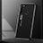 Coque Luxe Aluminum Metal Housse Etui T01 pour Xiaomi Redmi Note 8 Noir