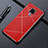Coque Luxe Aluminum Metal Housse Etui T02 pour Huawei Mate 20 Rouge