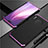 Coque Luxe Aluminum Metal Housse Etui T02 pour Huawei Mate 30 Violet et Noir