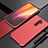 Coque Luxe Aluminum Metal Housse Etui T02 pour Xiaomi Redmi Note 8 Pro Rouge