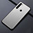 Coque Luxe Aluminum Metal Housse Etui T02 pour Xiaomi Redmi Note 8T Argent