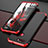 Coque Luxe Aluminum Metal Housse Etui T03 pour Huawei Honor View 20 Rouge et Noir