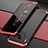 Coque Luxe Aluminum Metal Housse Etui T03 pour Huawei Mate 30 5G Rouge et Noir