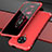 Coque Luxe Aluminum Metal Housse Etui T03 pour Xiaomi Poco F2 Pro Rouge Petit