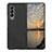 Coque Luxe Cuir et Plastique Housse Etui Mat B04 pour Samsung Galaxy Z Fold3 5G Petit