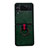 Coque Luxe Cuir et Plastique Housse Etui Mat C04 pour Samsung Galaxy Z Flip4 5G Vert