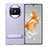Coque Luxe Cuir et Plastique Housse Etui Mat GS1 pour Huawei Mate X5 Violet
