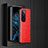 Coque Luxe Cuir et Plastique Housse Etui Mat R01 pour Oppo Find N 5G Rouge